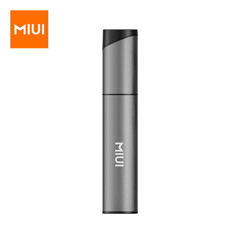 MIUI Mini Vacuum Cleaner Small Handheld Vacuum Cordless USB Rechargeable 3 Rotating Head Easy to Clean Desktop Keyboard & Car